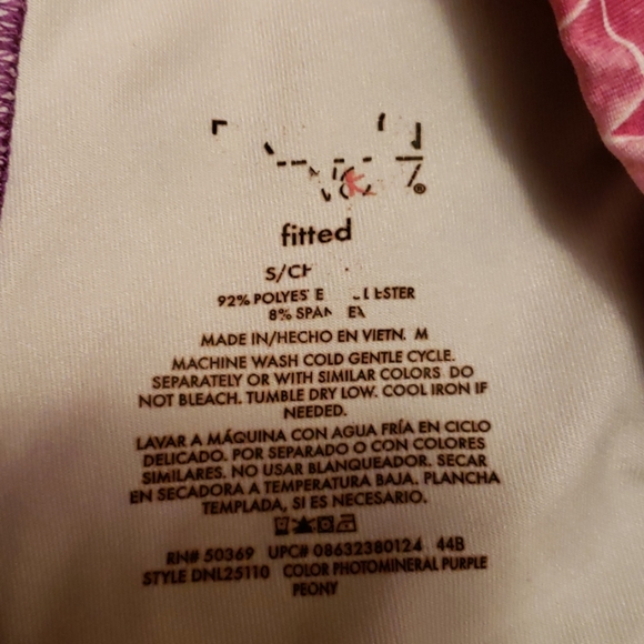 Danskin Work Out Pants/Leggings Capri Size Sm - Picture 3 of 4